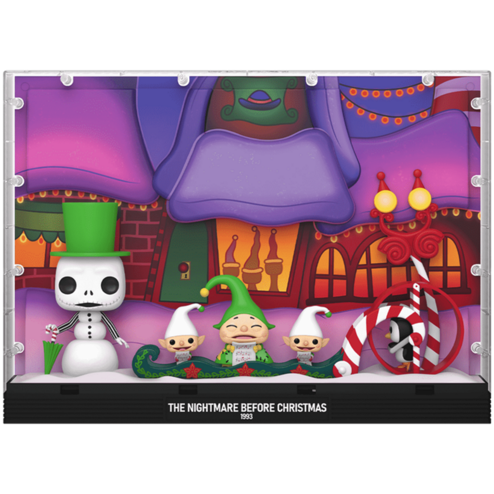 Funko Pop! Deluxe Moment: The Nightmare Before Christmas - Snowman Jack & Carolers 12