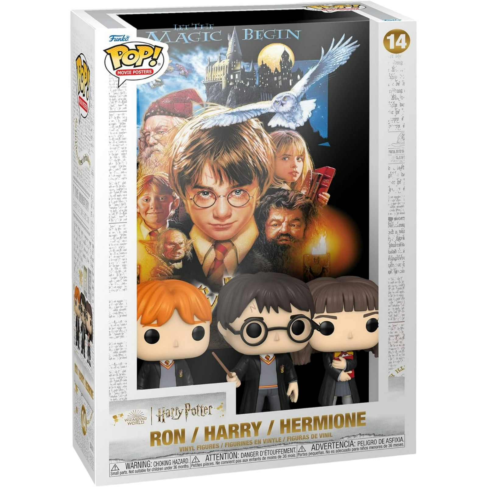 Funko Pop! Movie Posters: Harry Potter - Ron / Harry / Hermione 14