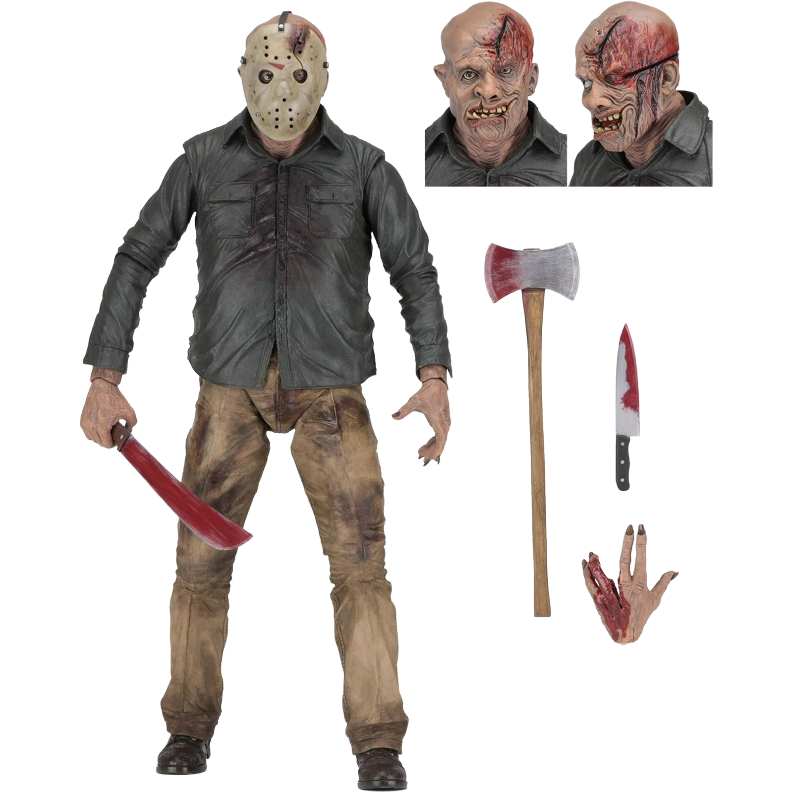 NECA: Friday The 13th Part IV - Jason Voorhees (Escala 1/4)
