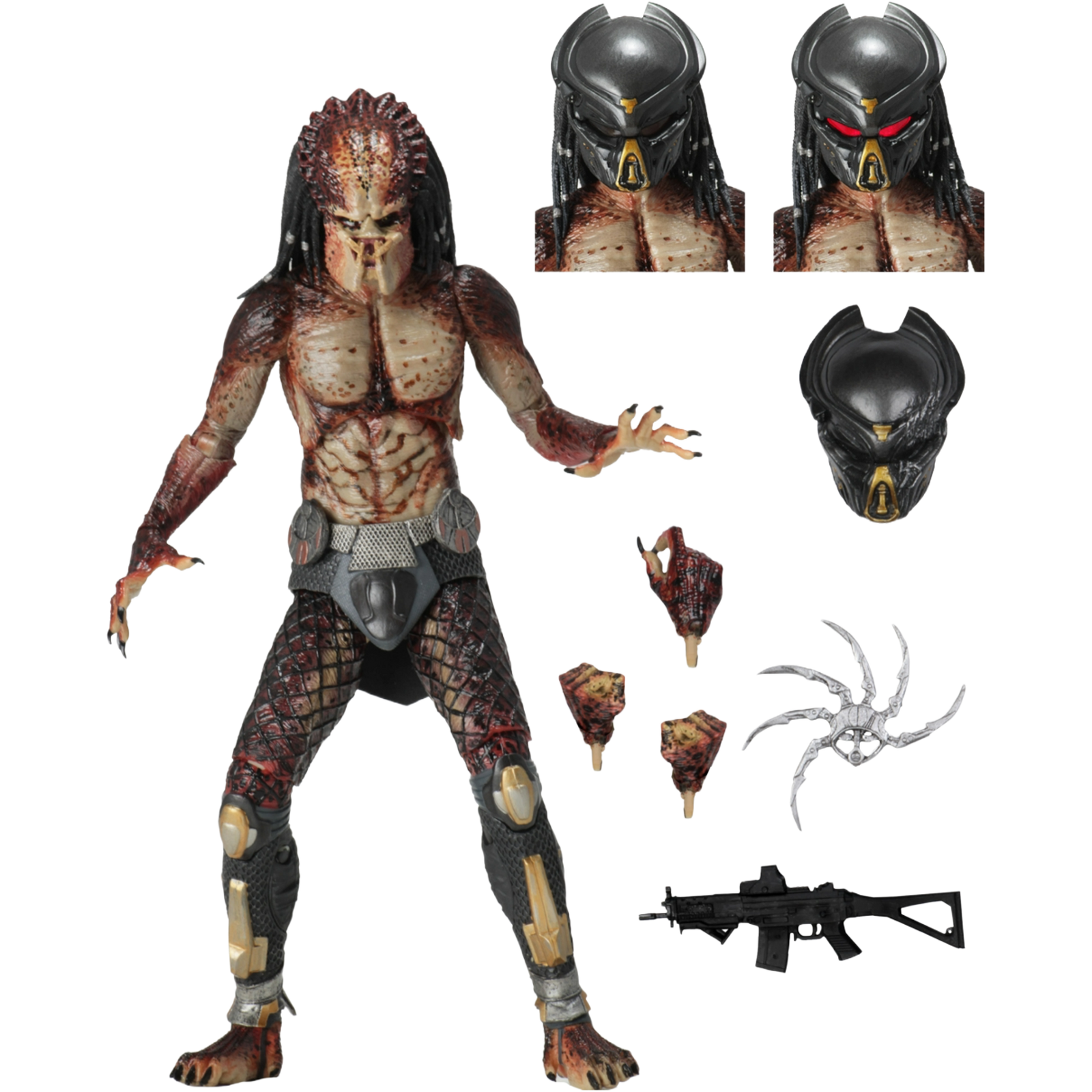 NECA Ultimate: The Predator - Lab Scape Fugitive Predator