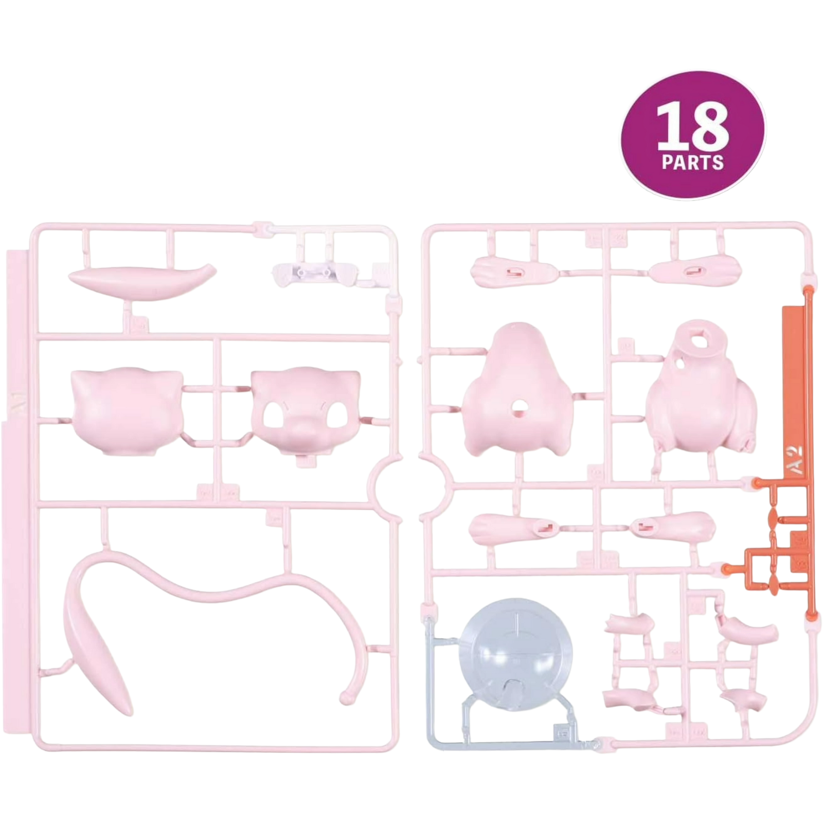BANDAI Hobby Model Kit: Pokémon - 02 Mew