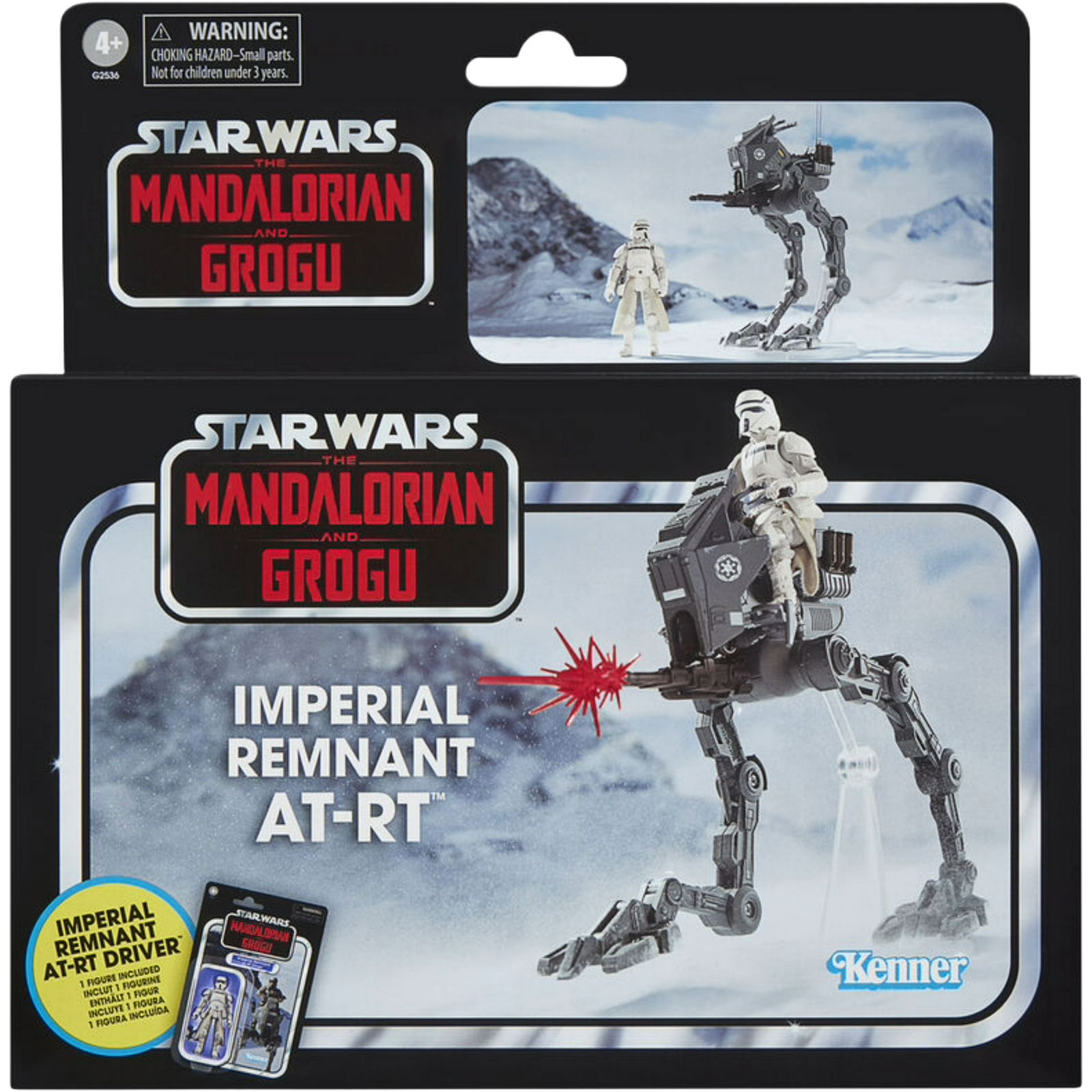 Hasbro / Kenner: Star Wars The Vintage Collection The Mandalorian & Grogu - Imperial Remnant AT-RT