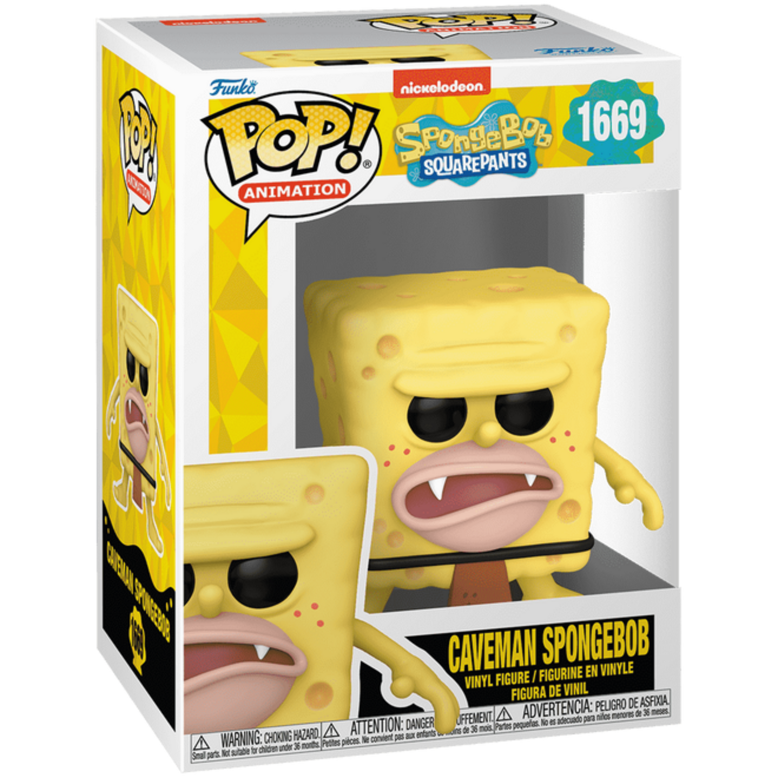 Funko Pop! Animation: SpongeBob SquarePants - Caveman SpongeBob 1669