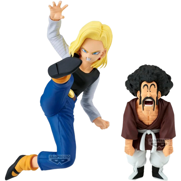BANDAI / Banpresto Match Makers: Dragon Ball Z - Android 18 & Mr. Satan