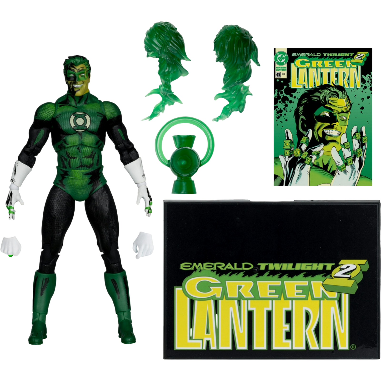 McFarlane DC Multiverse: Cover Recrations - Green Lantern (Emerald Twilight) Gold Label