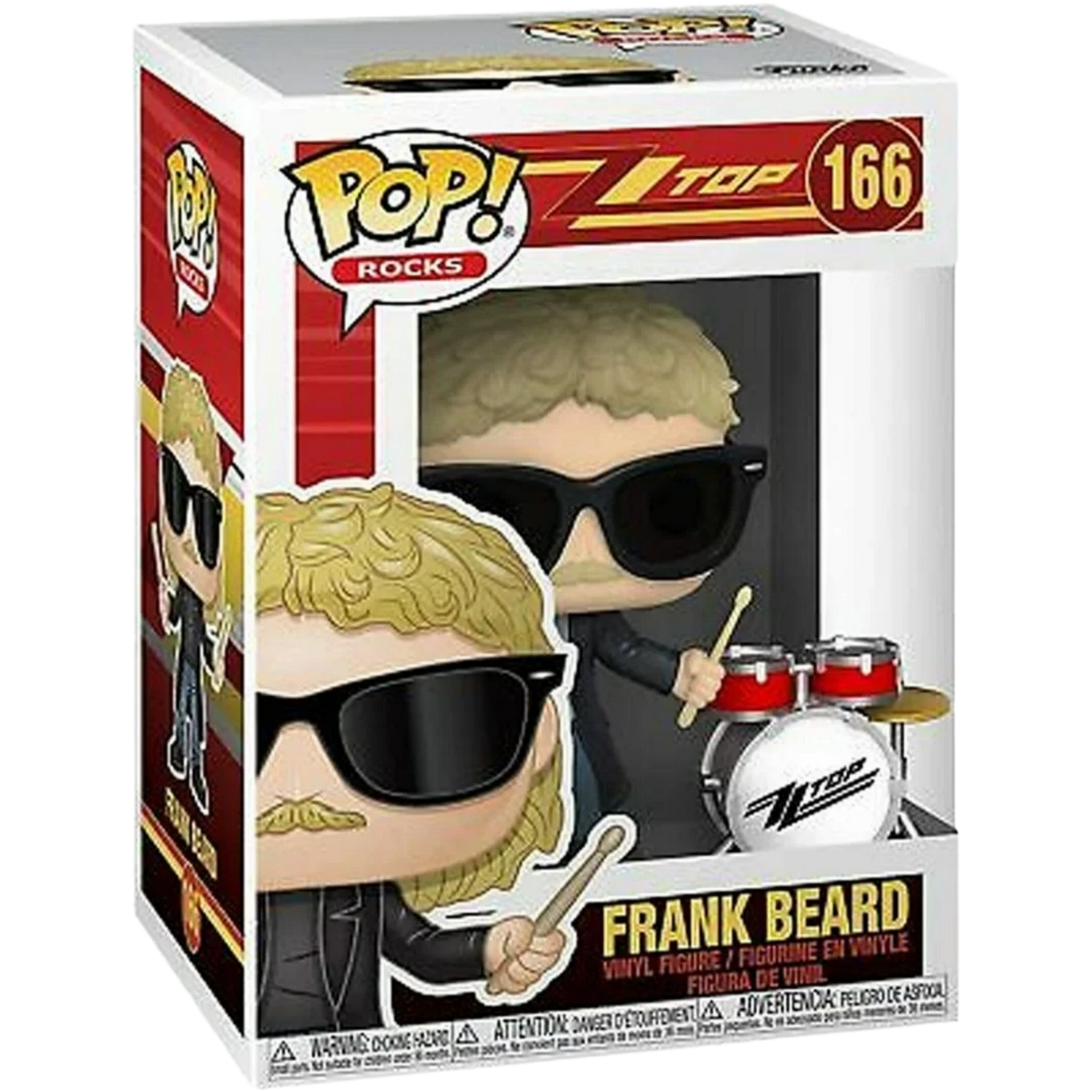 Funko Pop! Rocks: ZZ Top - Frank Beard 166
