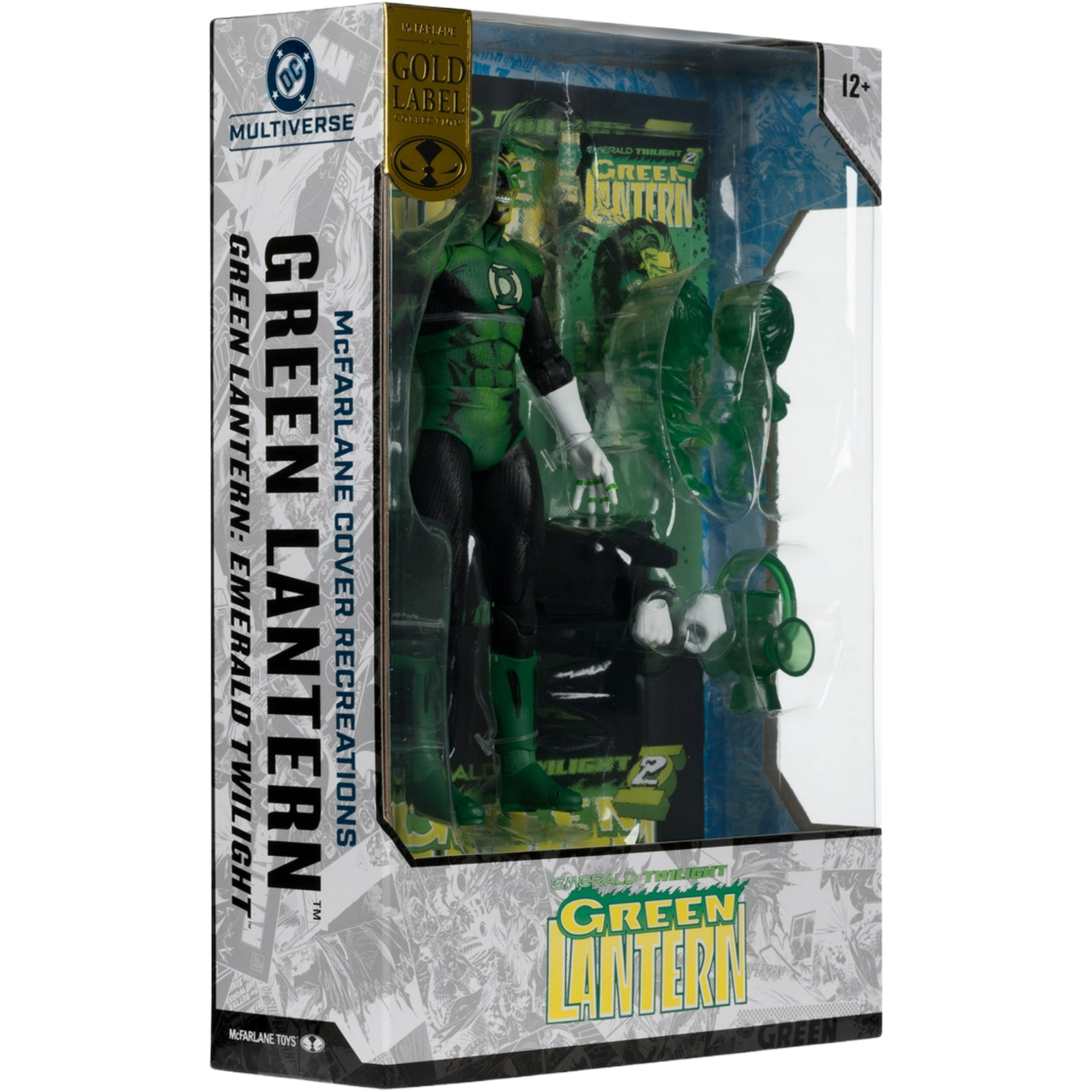 McFarlane DC Multiverse: Cover Recrations - Green Lantern (Emerald Twilight) Gold Label