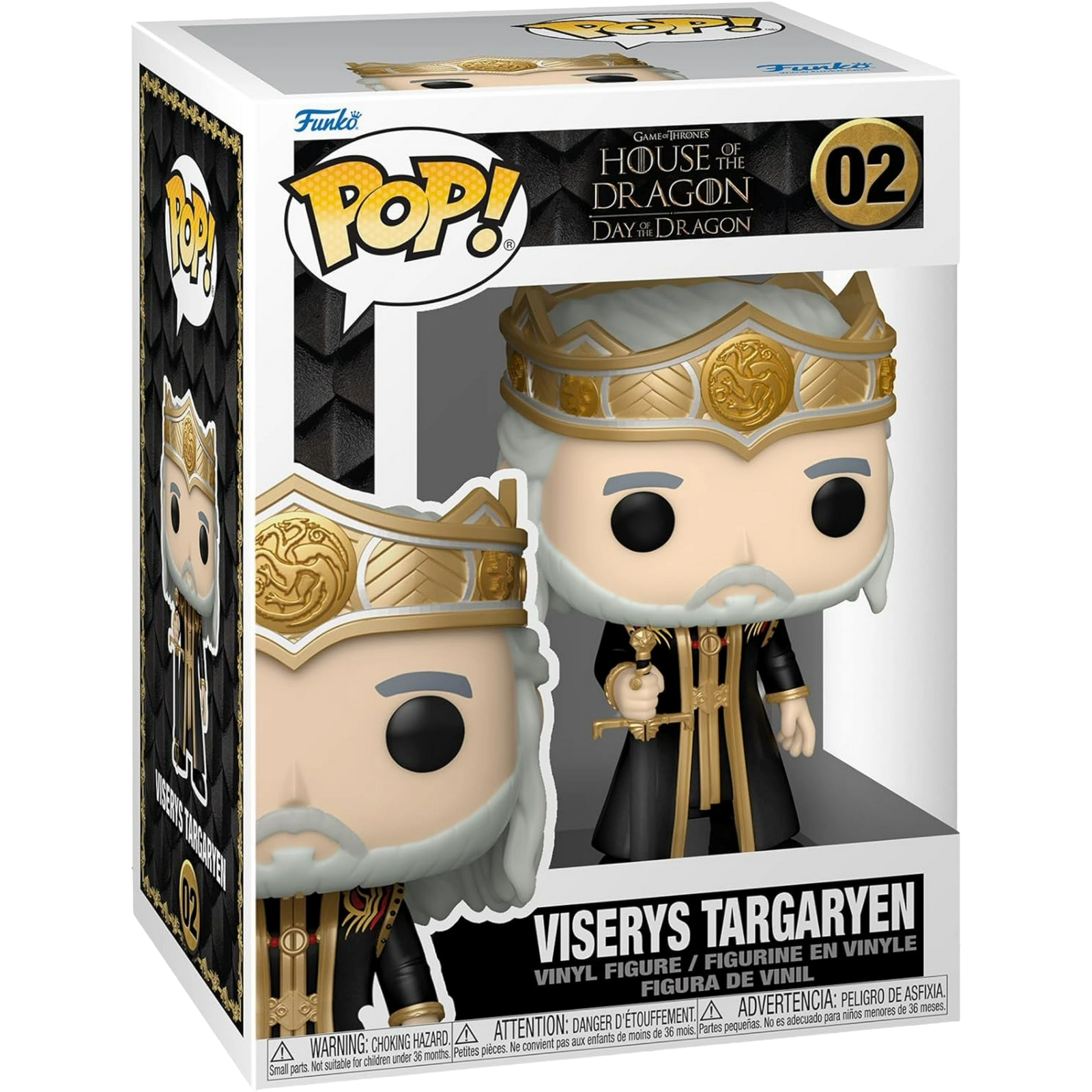 Funko Pop! TV: House Of The Dragon - Viserys Targaryen 02