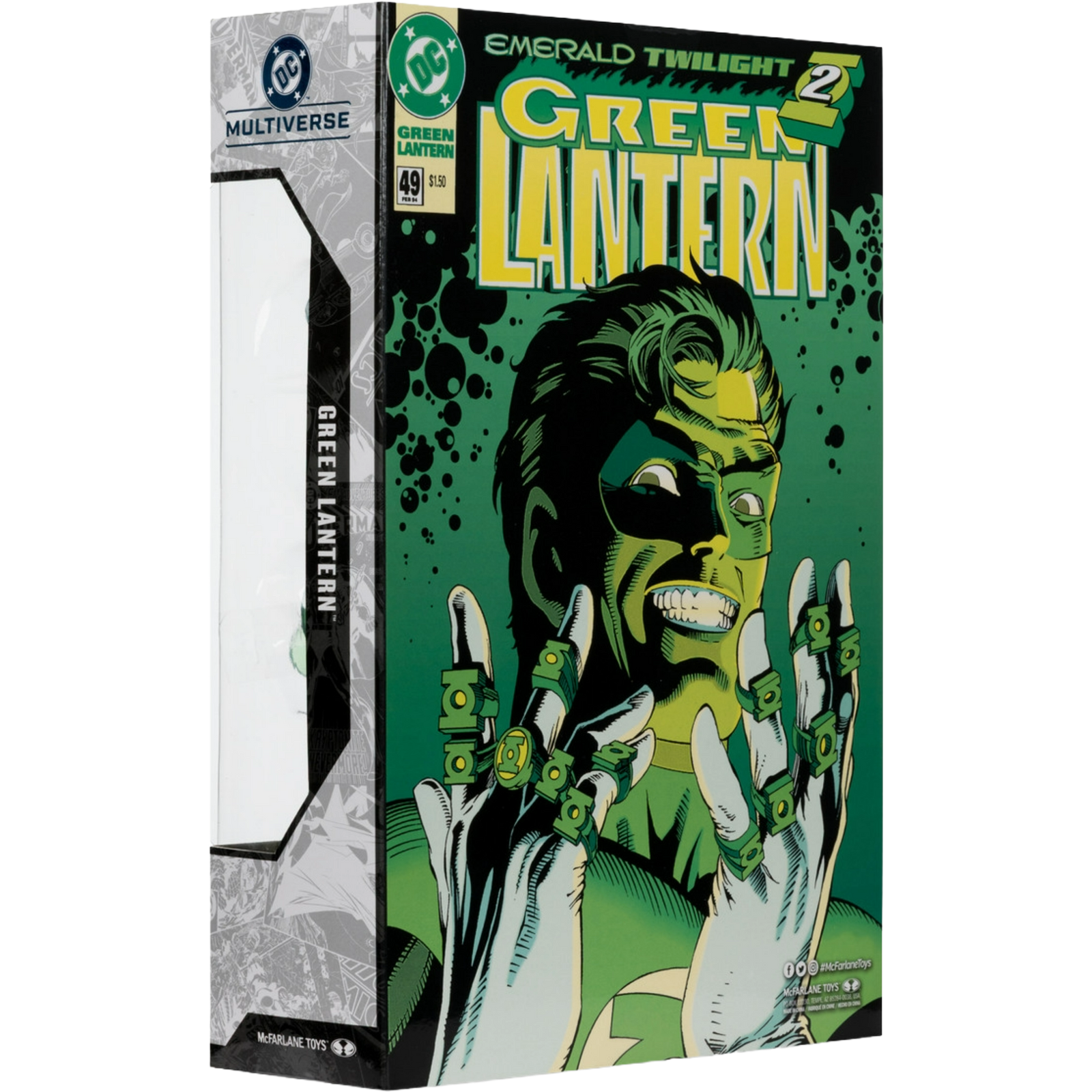 McFarlane DC Multiverse: Cover Recrations - Green Lantern (Emerald Twilight) Gold Label