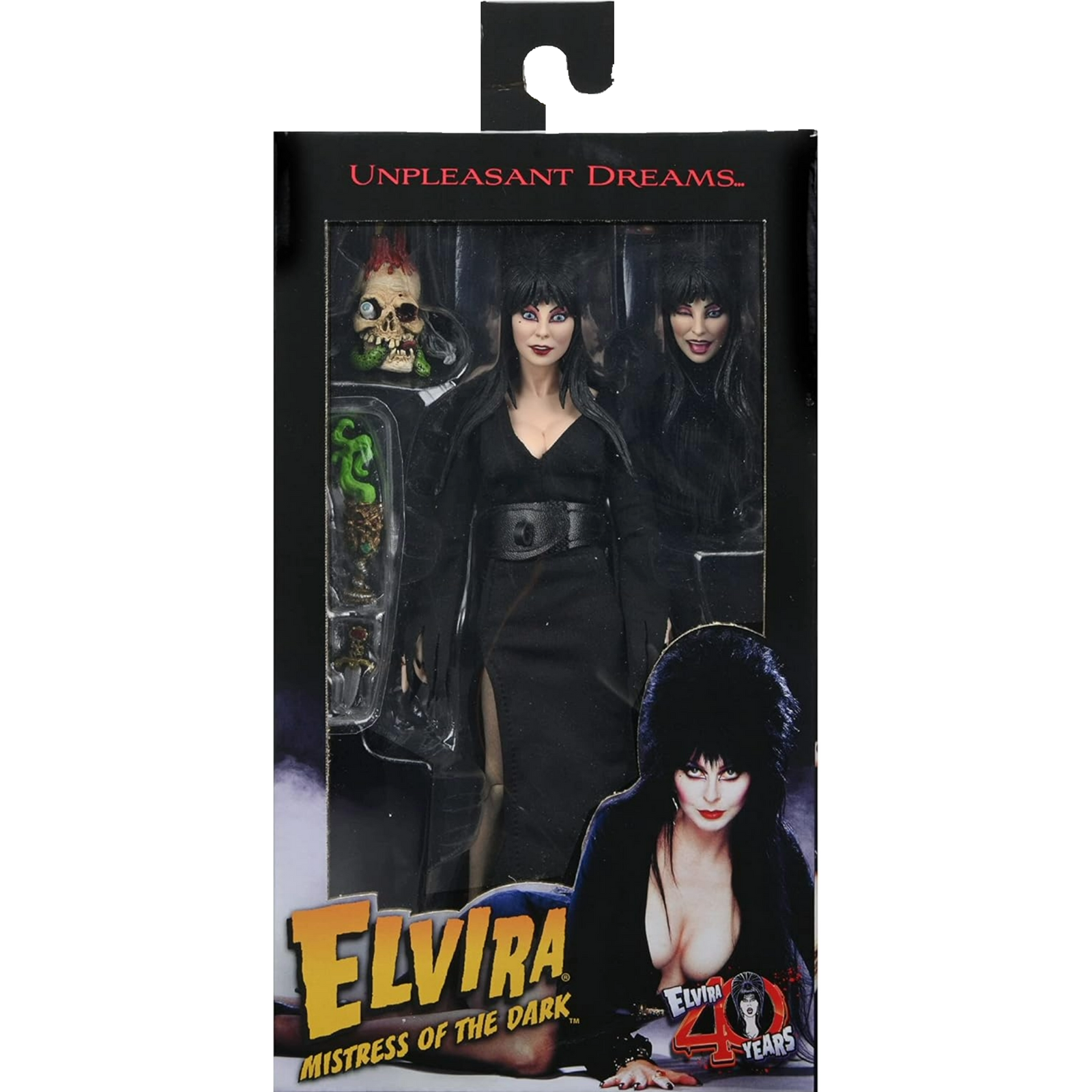 NECA Clothed Series: Elvira Mistress Of The Dark - Elvira