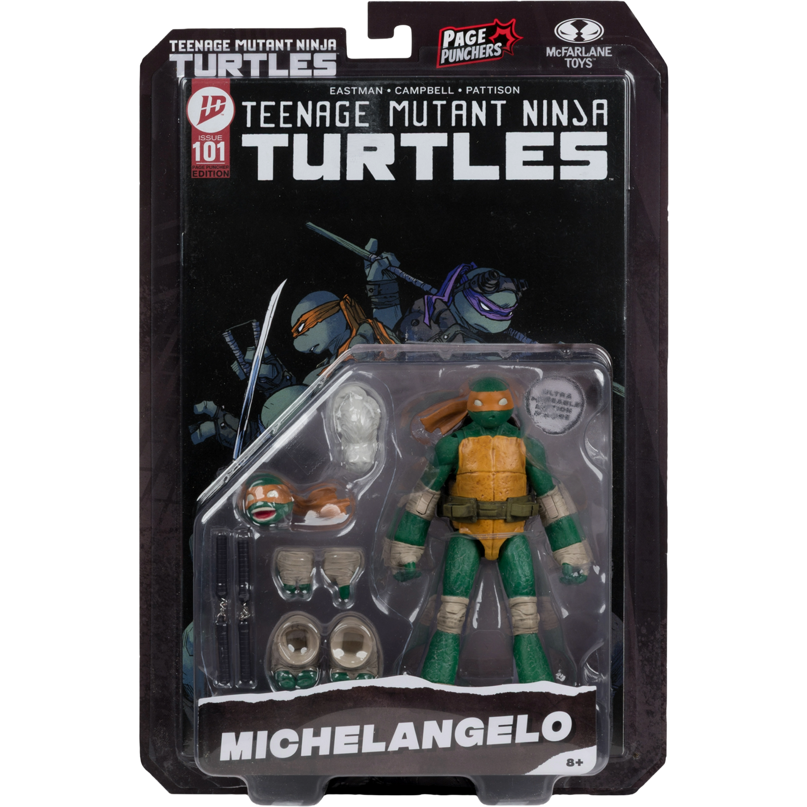 McFarlane Page Punchers: Teenage Mutant Ninja Turtles - Michelangelo