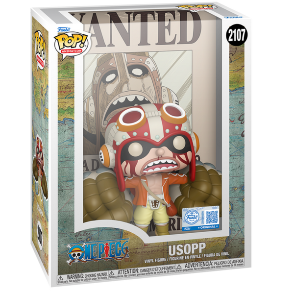 Funko Pop! Animation Covers: One Piece - Usopp (Wanted) 2107