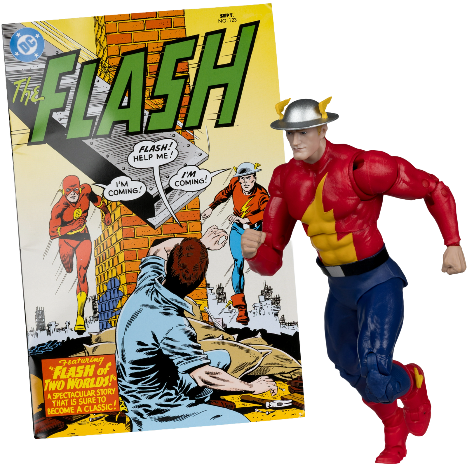 McFarlane Page Punchers: The Flash #123 - Jay Garrick Flash