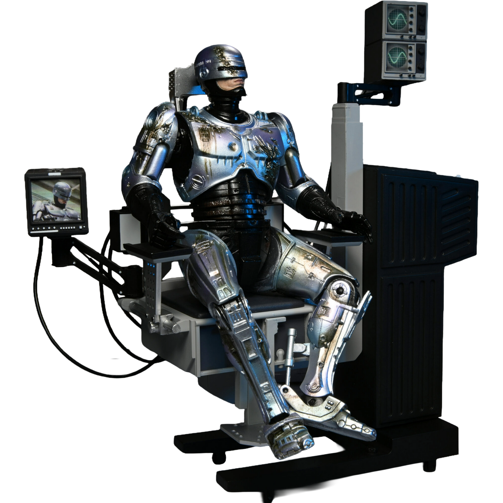 NECA Ultimate: Robocop - Battle Damaged Robocop With Chair