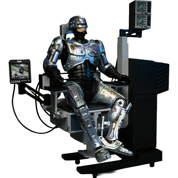 NECA Ultimate: Robocop - Battle Damaged Robocop With Chair