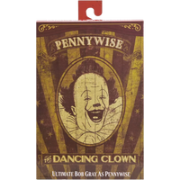 NECA Ultimate: IT Welcome To Derry - Bob Gray As Pennywise