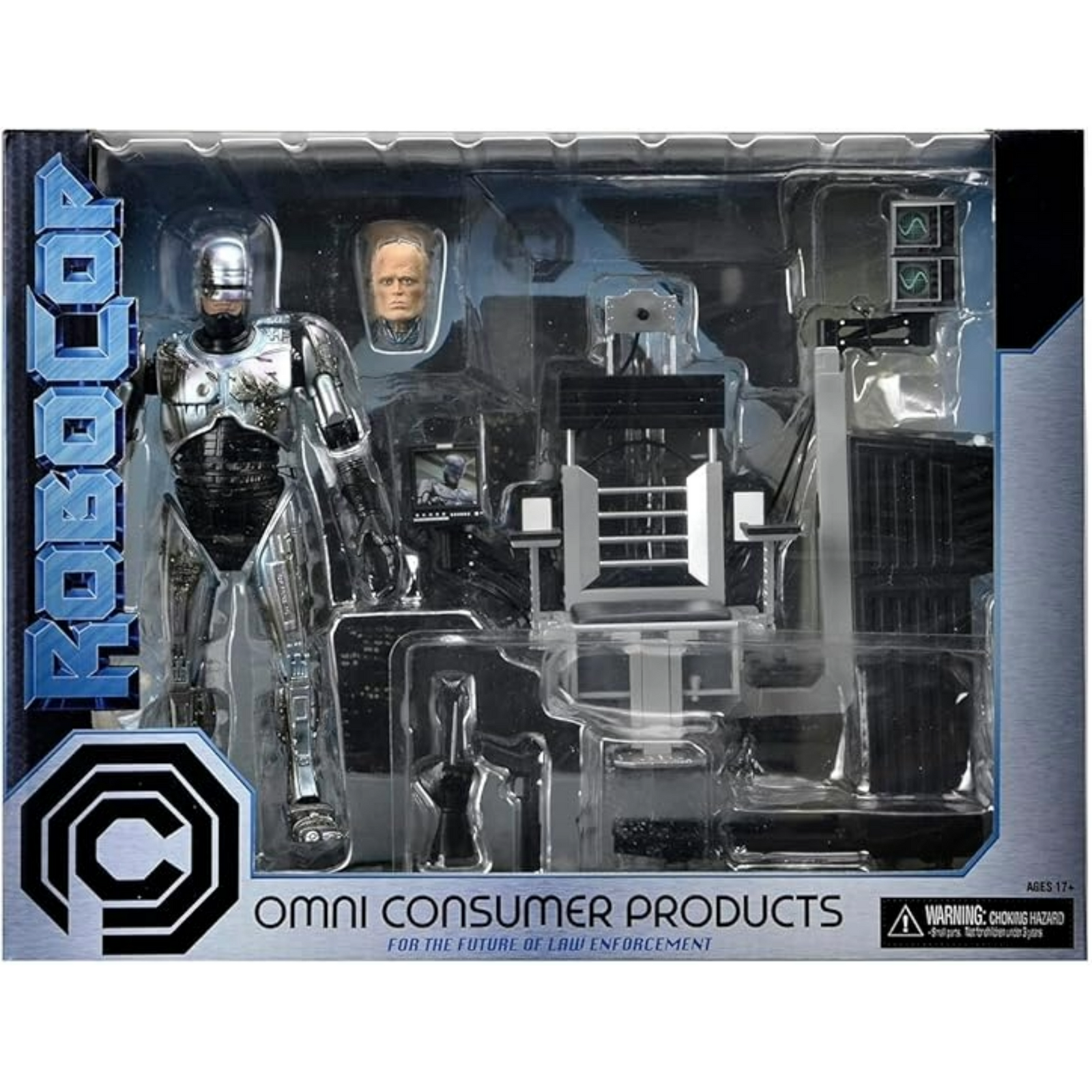 NECA Ultimate: Robocop - Battle Damaged Robocop With Chair