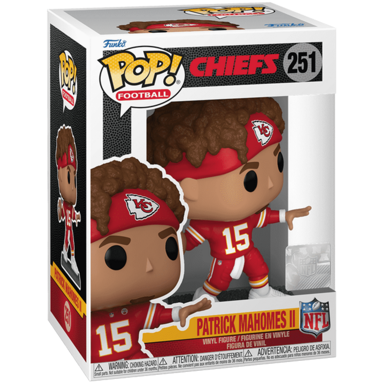 Funko Pop! NFL: Chiefs - Patrick Mahomes II 251