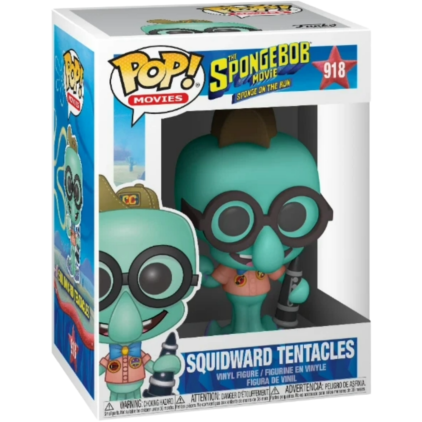 Funko Pop! Movies: The SpongeBob Movie - Squidward Tentacles 918