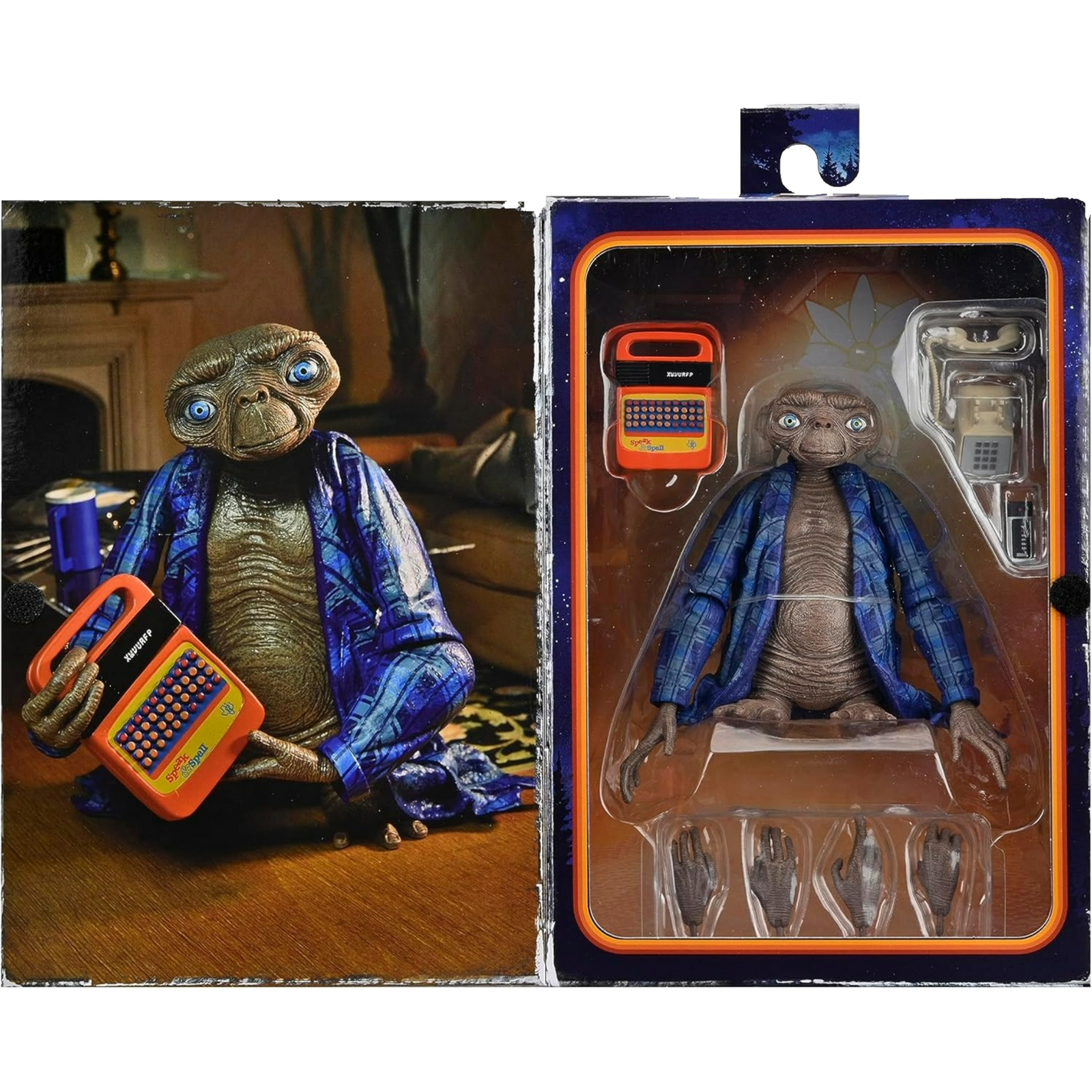 NECA Ultimate: E.T The Extra-Terrestrial - Telepathic E.T (40th Anniversary)