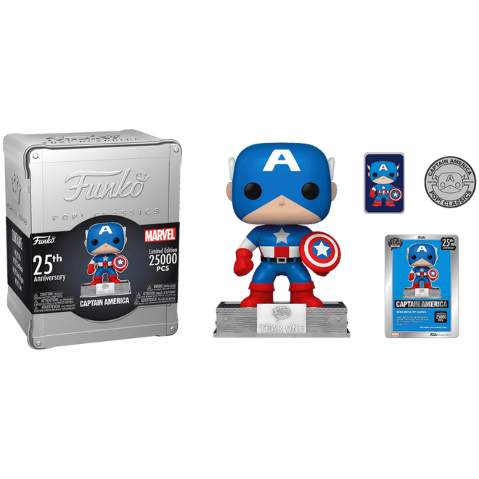Funko Pop! Classics 25th Anniversary: Marvel - Captain America