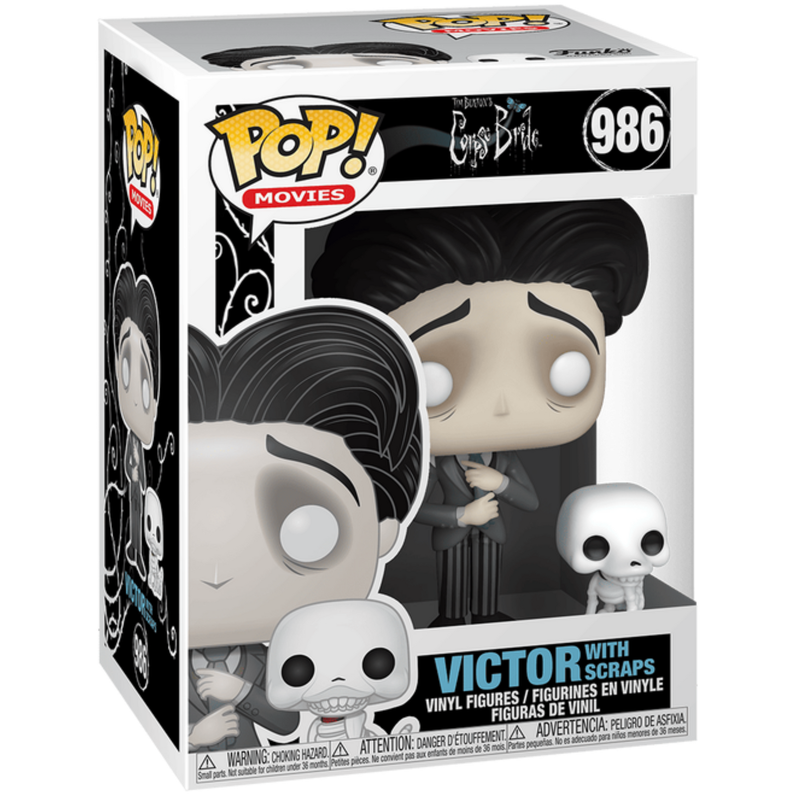 Funko Pop! Movies: Corpse Bride - Victor With Scraps 986