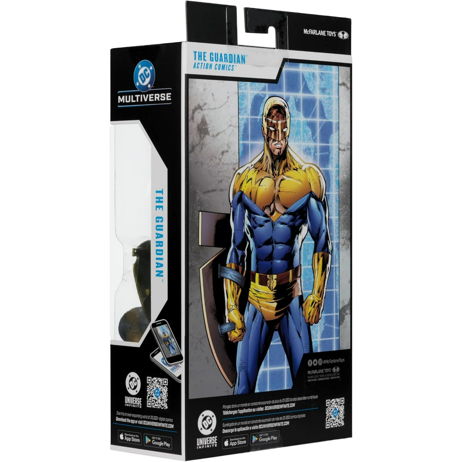 McFarlane DC Multiverse: Actions Comics - The Guardian (Red Platinum Edition)