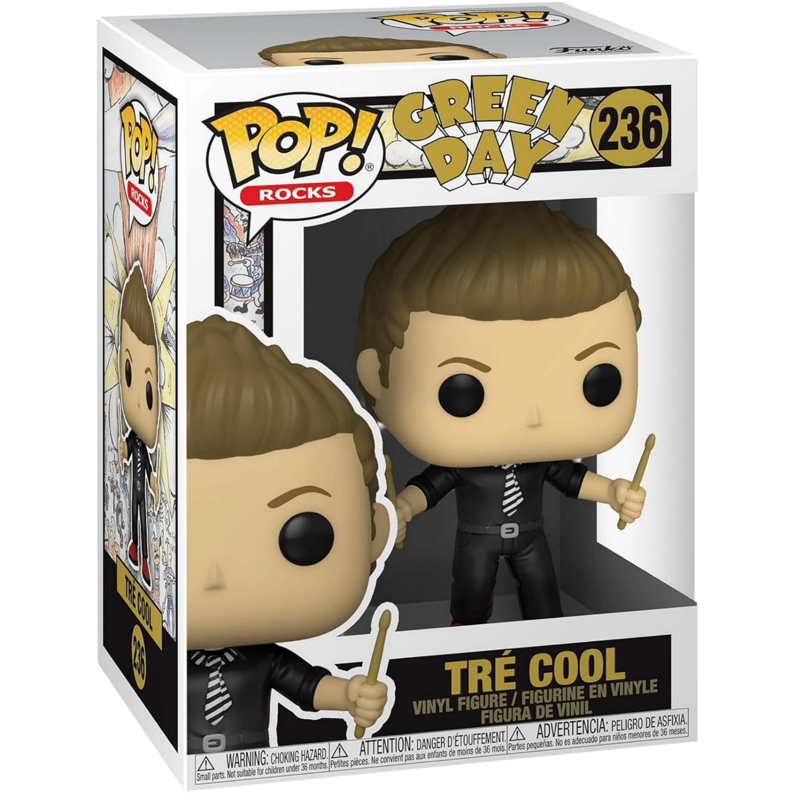Funko Pop! Rocks: Green Guy - Tré Cool 236