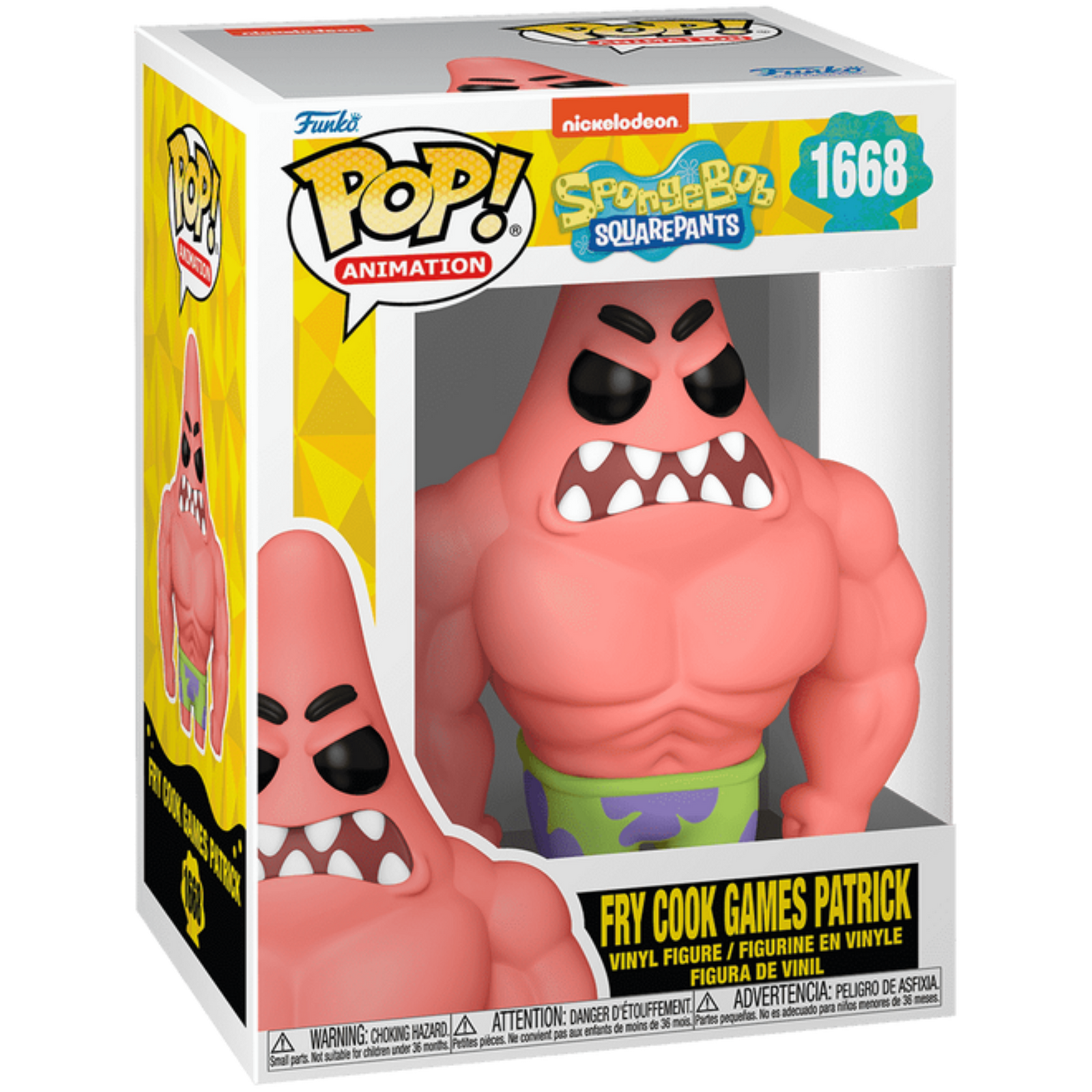 Funko Pop! Animation: SpongeBob SquarePants - Fry Cook Games Patrick 1668