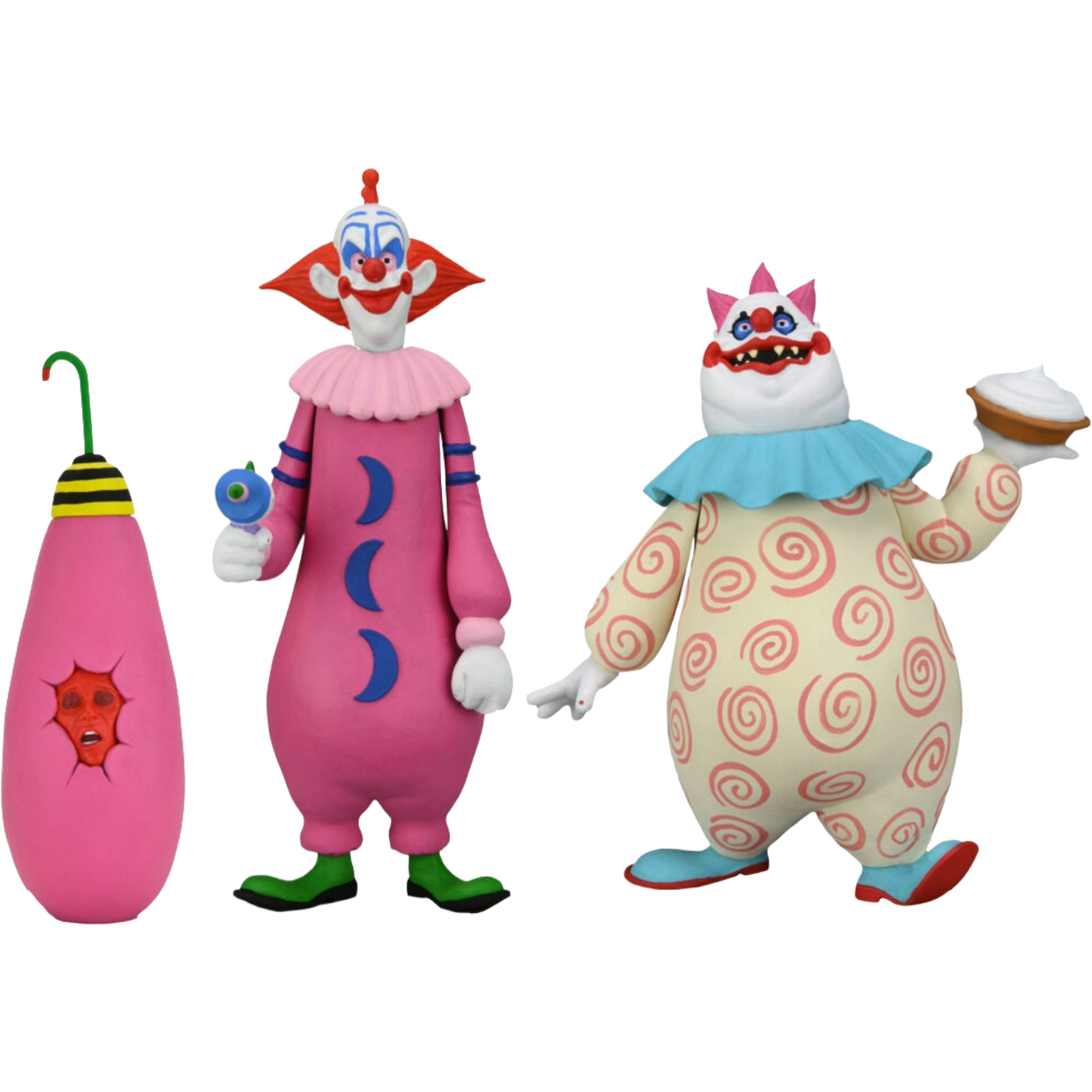 NECA Toony Terrors: Killer Klowns - Slim & Chubby (2-Pack)