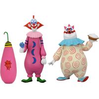 NECA Toony Terrors: Killer Klowns - Slim & Chubby (2-Pack)