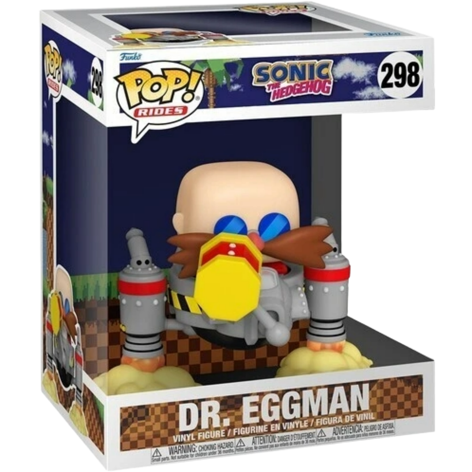 Funko Pop! Rides: Sonic The Hedgehog - Dr. Eggman 298