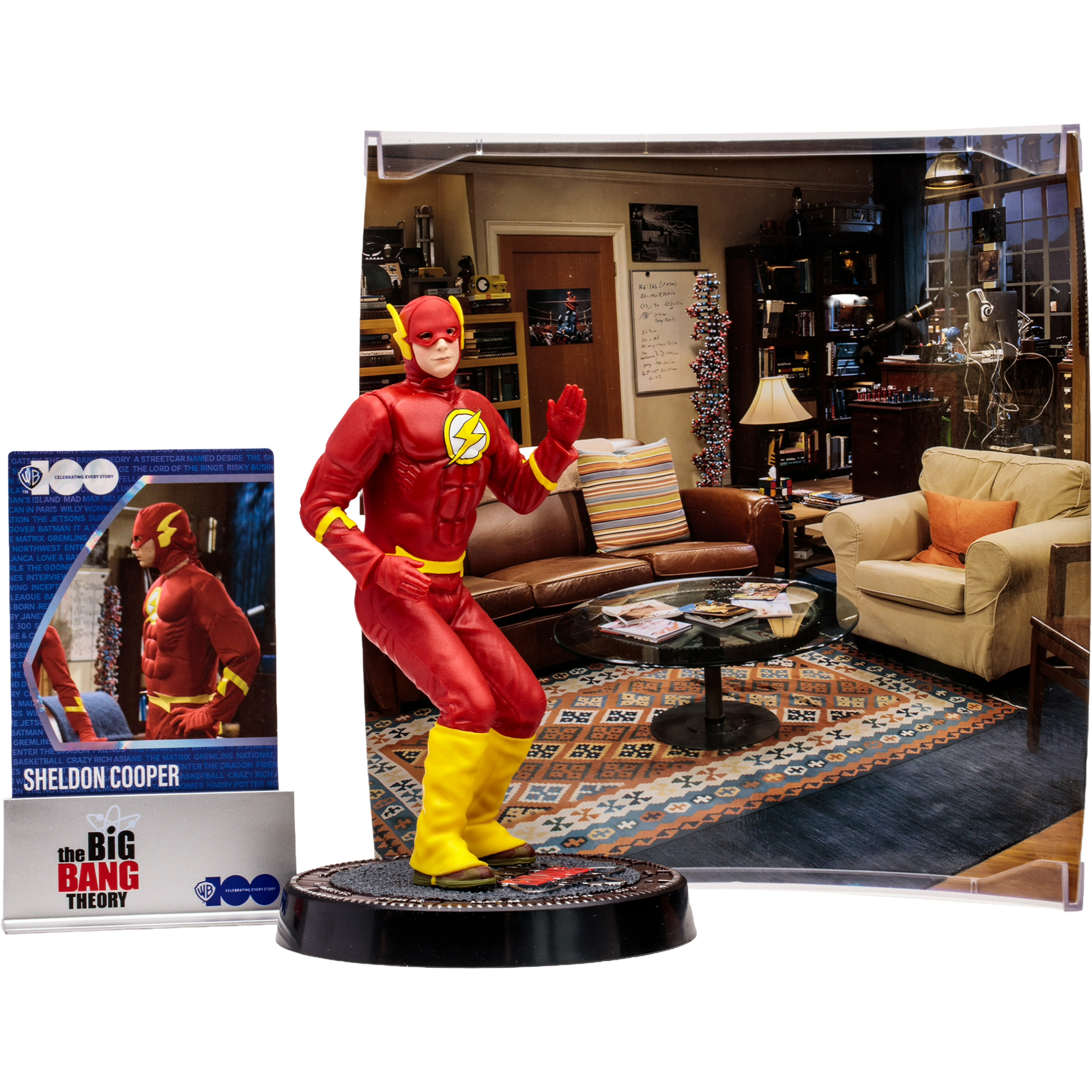 McFarlane Movie Maniacs: The Big Bang Theory - Sheldon Cooper As Flash