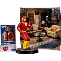 McFarlane Movie Maniacs: The Big Bang Theory - Sheldon Cooper As Flash