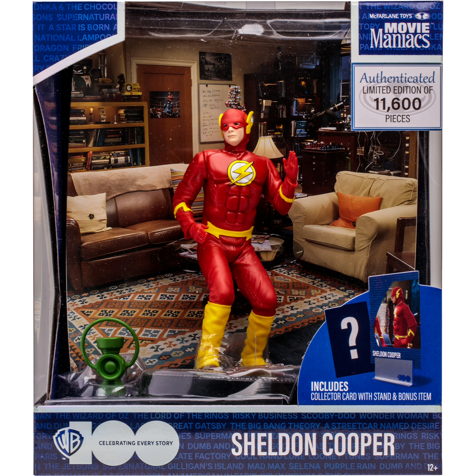McFarlane Movie Maniacs: The Big Bang Theory - Sheldon Cooper As Flash