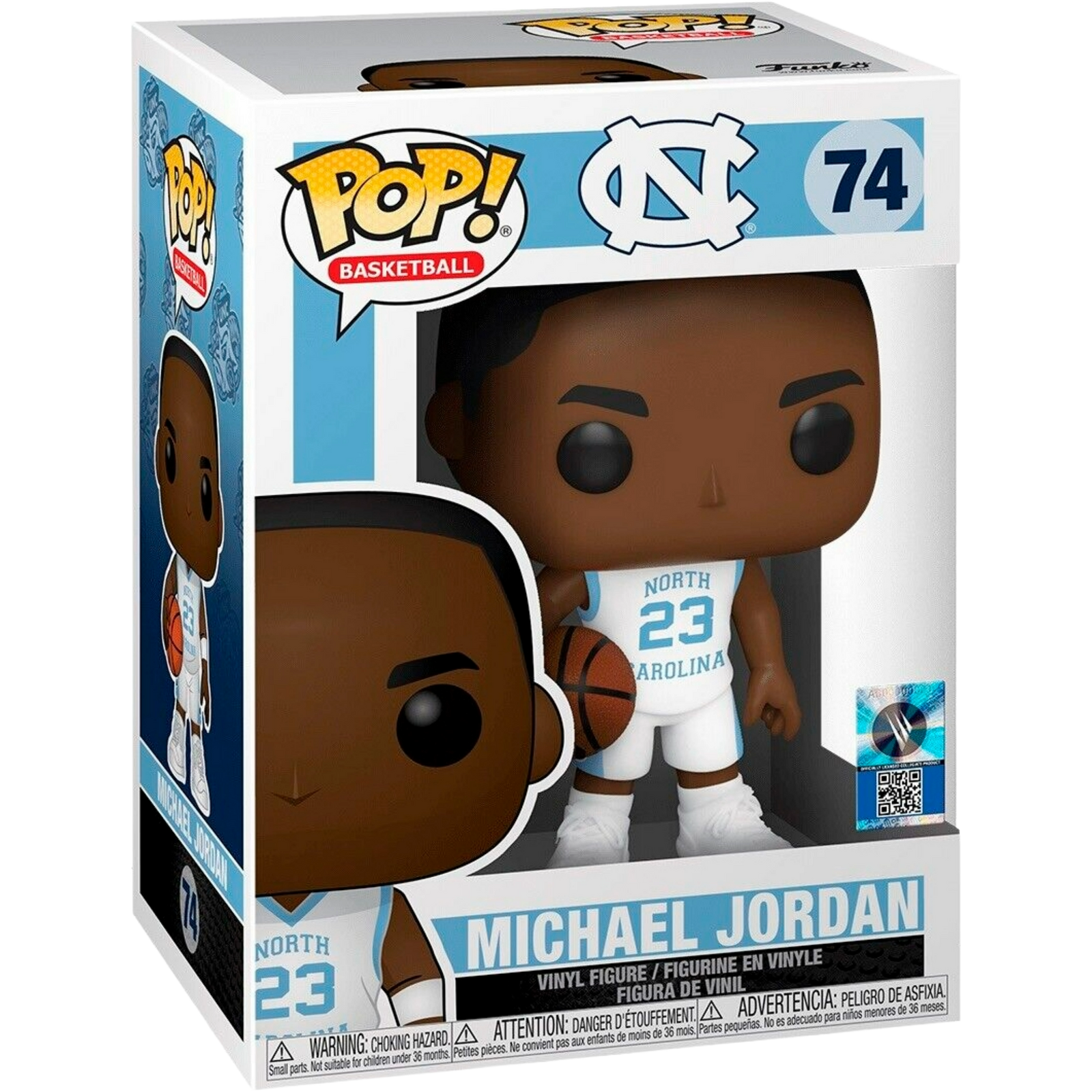 Funko Pop! NCAA: UNC - Michael Jordan 74