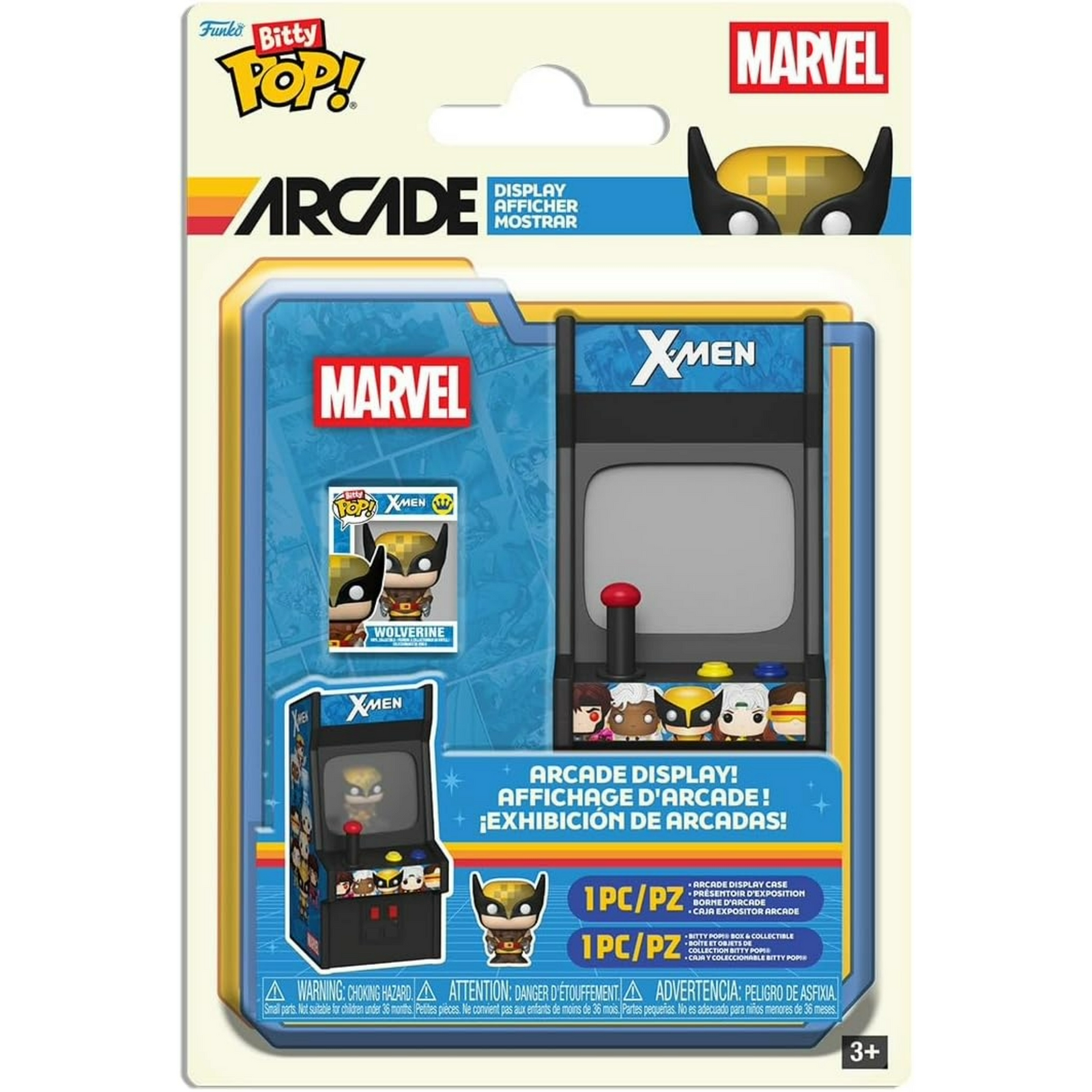 Funko Bitty Pop! Arcade: Marvel X-Men - Wolverine