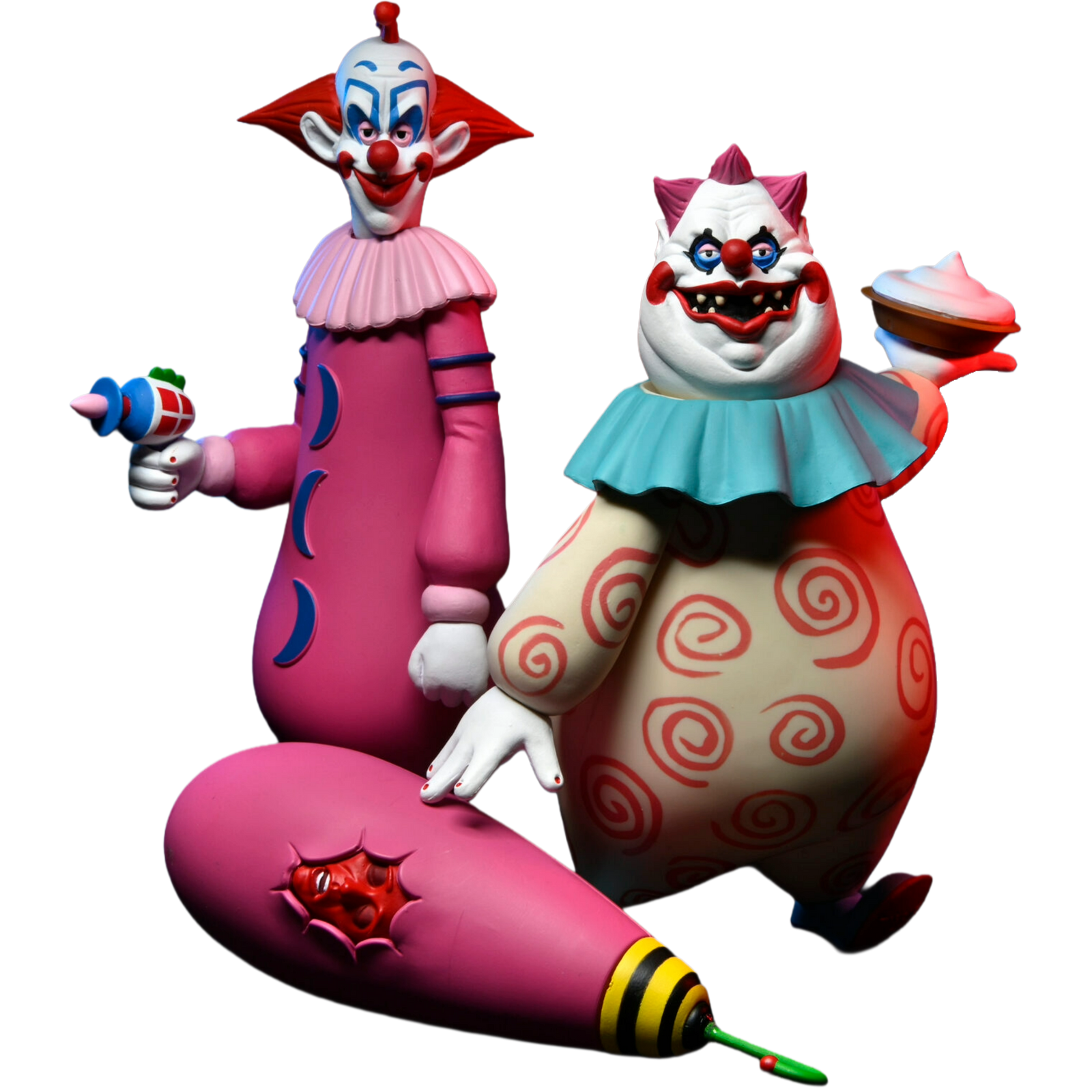 NECA Toony Terrors: Killer Klowns - Slim & Chubby (2-Pack)