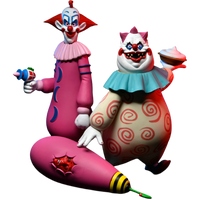 NECA Toony Terrors: Killer Klowns - Slim & Chubby (2-Pack)