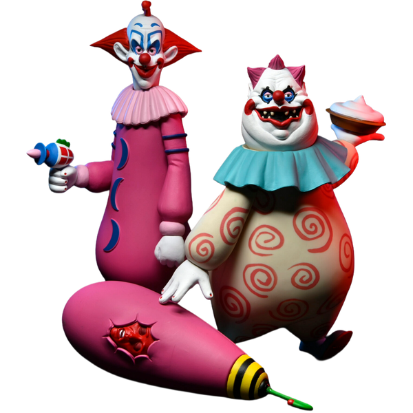 NECA Toony Terrors: Killer Klowns - Slim & Chubby (2-Pack)