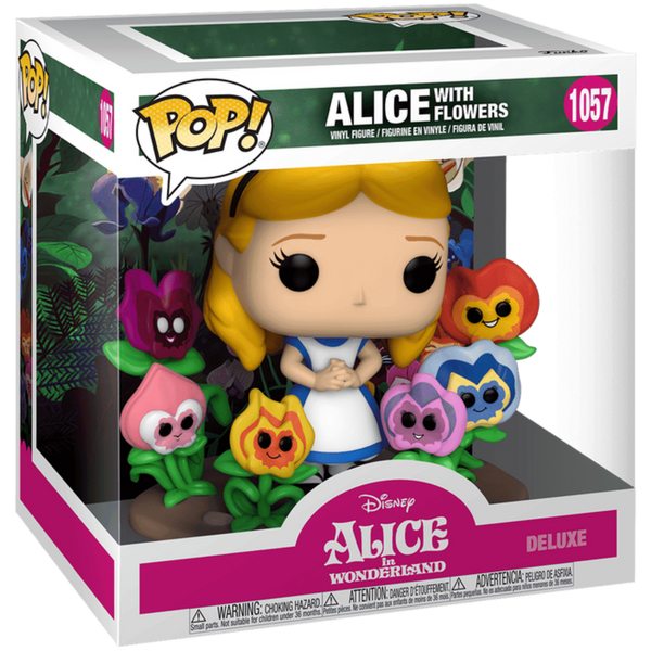 Funko Pop! Deluxe: Disney Alice In Wonderland - Alice With Flowers 1057