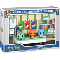 Funko Pop! Deluxe Moment: Pokémon - Starters Pokémon’s