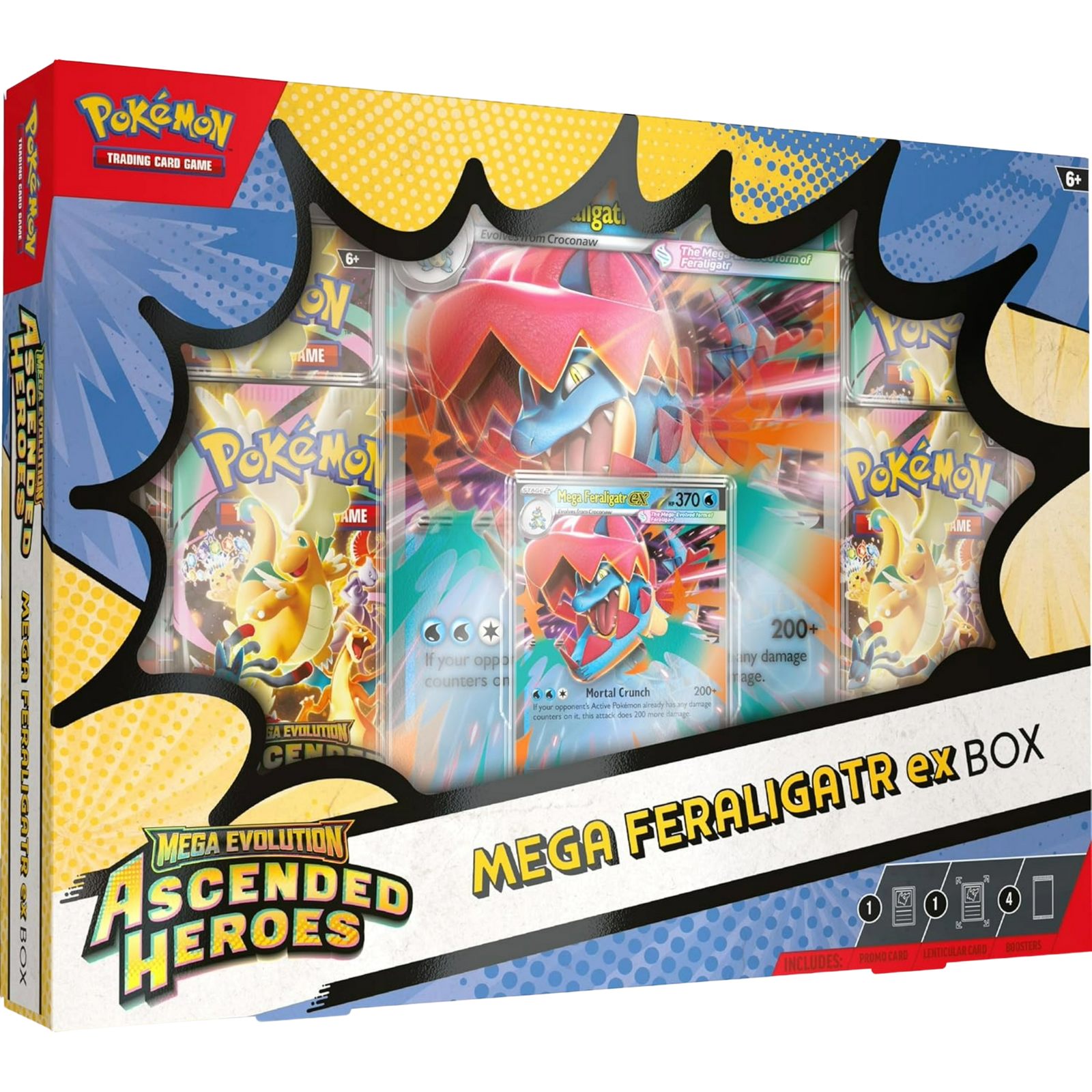 Pokémon TCG: Mega Evolution Ascended Heroes - Mega Feraligatr EX Box