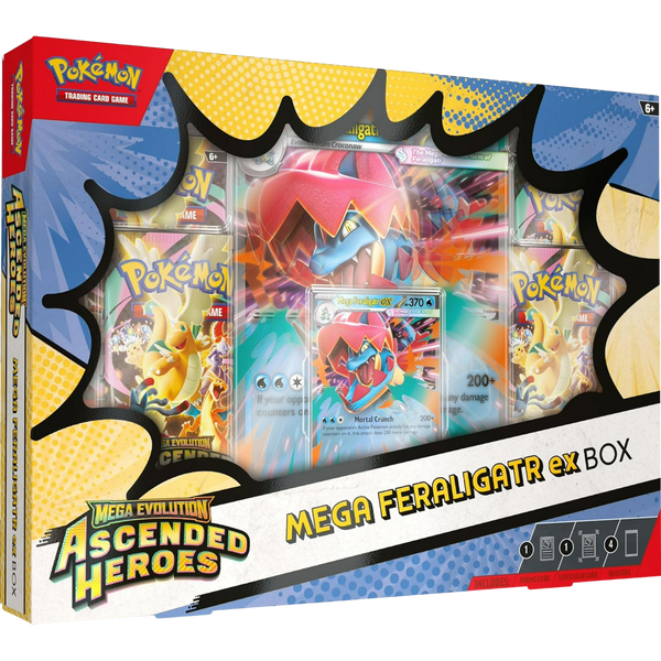Pokémon TCG: Mega Evolution Ascended Heroes - Mega Feraligatr EX Box