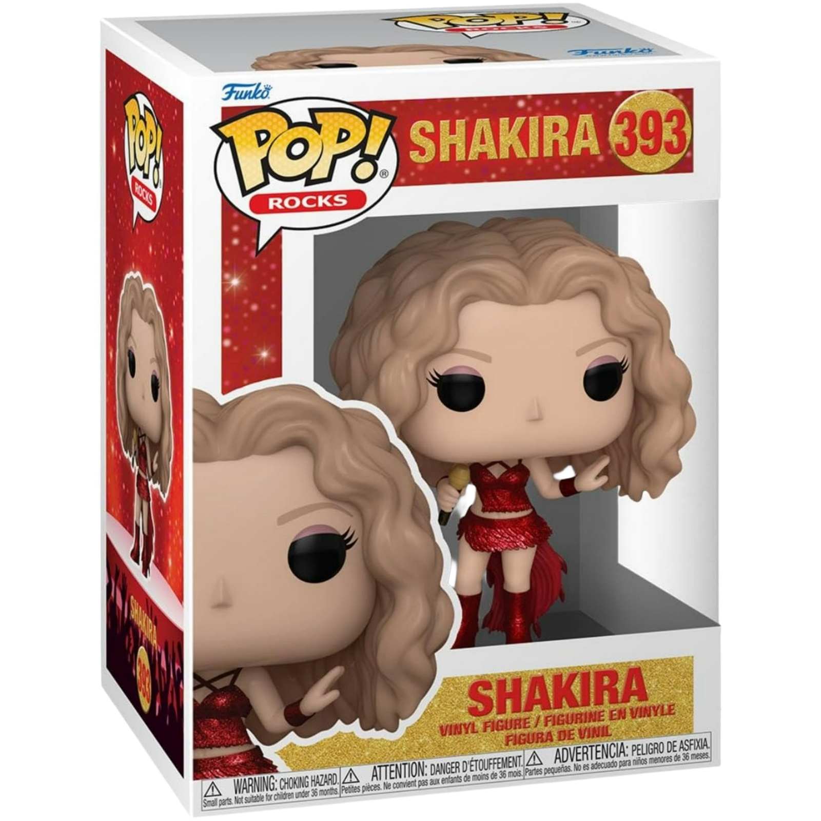 Funko Pop! Rocks: Shakira (Super Bowl Glitter) 393