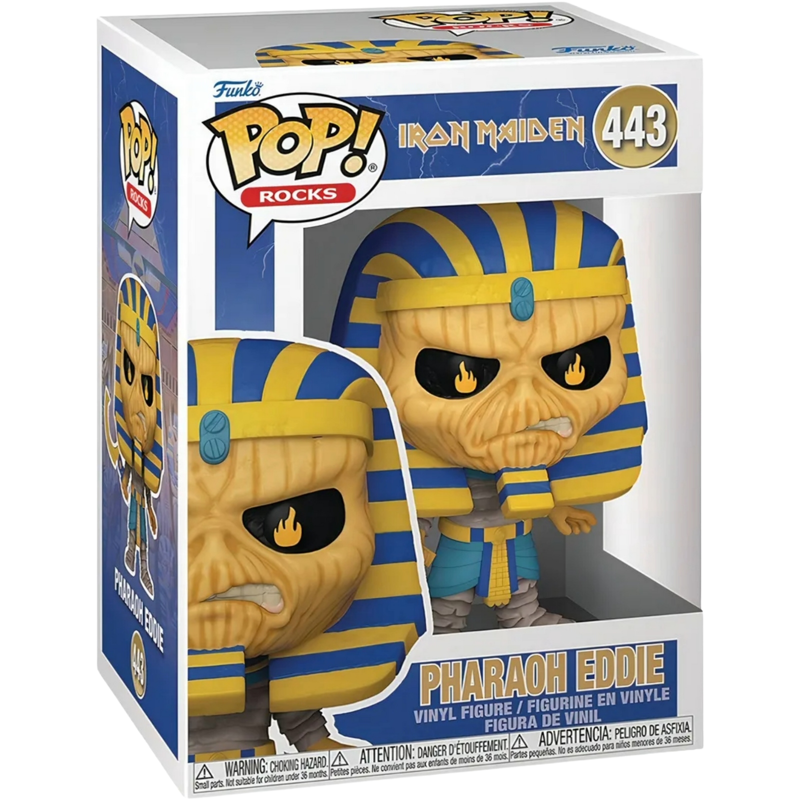 Funko Pop! Rocks: Iron Maiden - Pharaoh Eddie 443