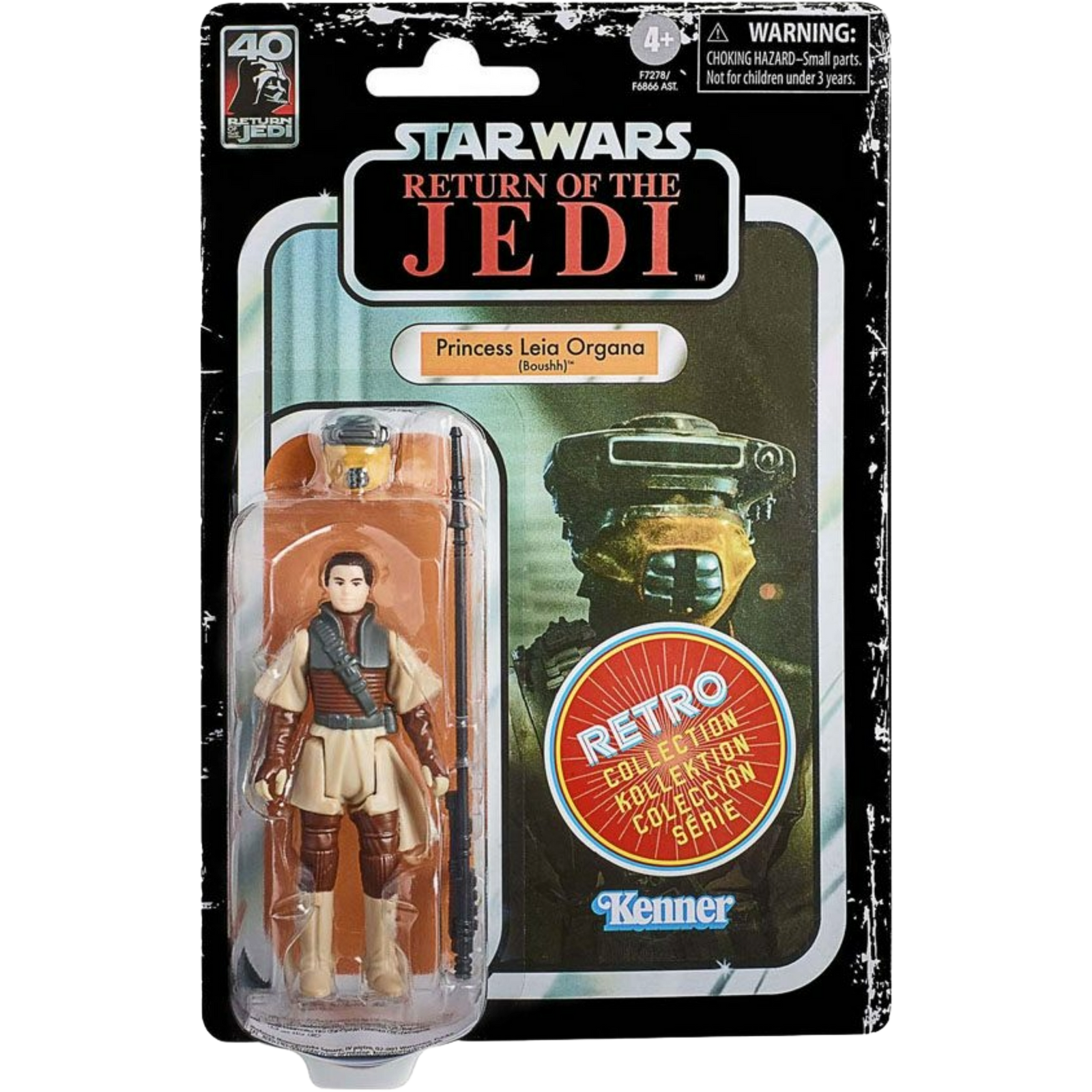 Hasbro / Kenner: The Vintage Collection Star Wars Return Of The Jedi - Princess Leia Organa (Boushh)