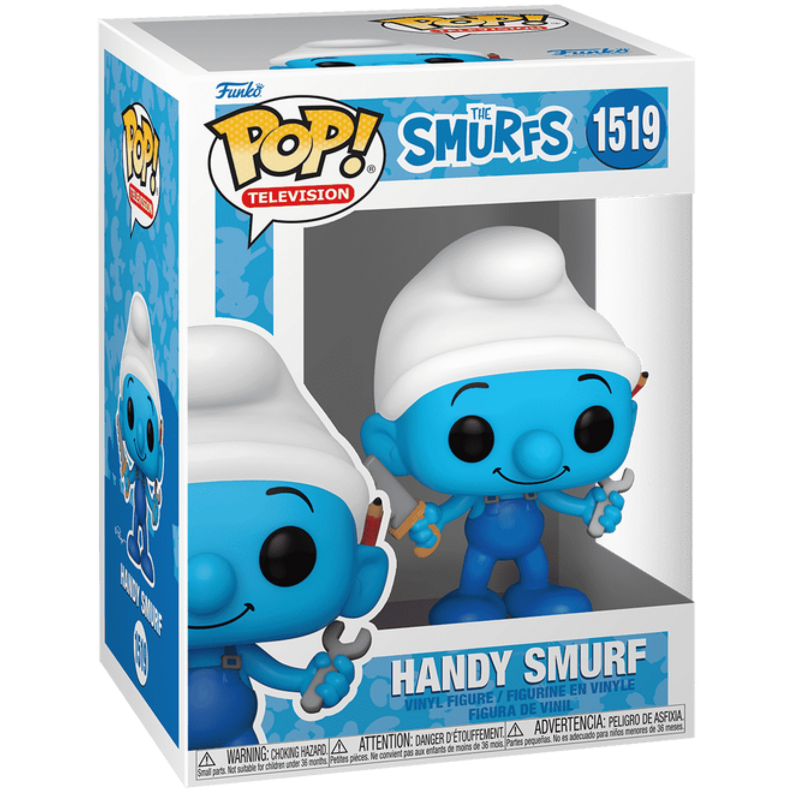 Funko Pop! TV: The Smurfs - Handy Smurf 1519
