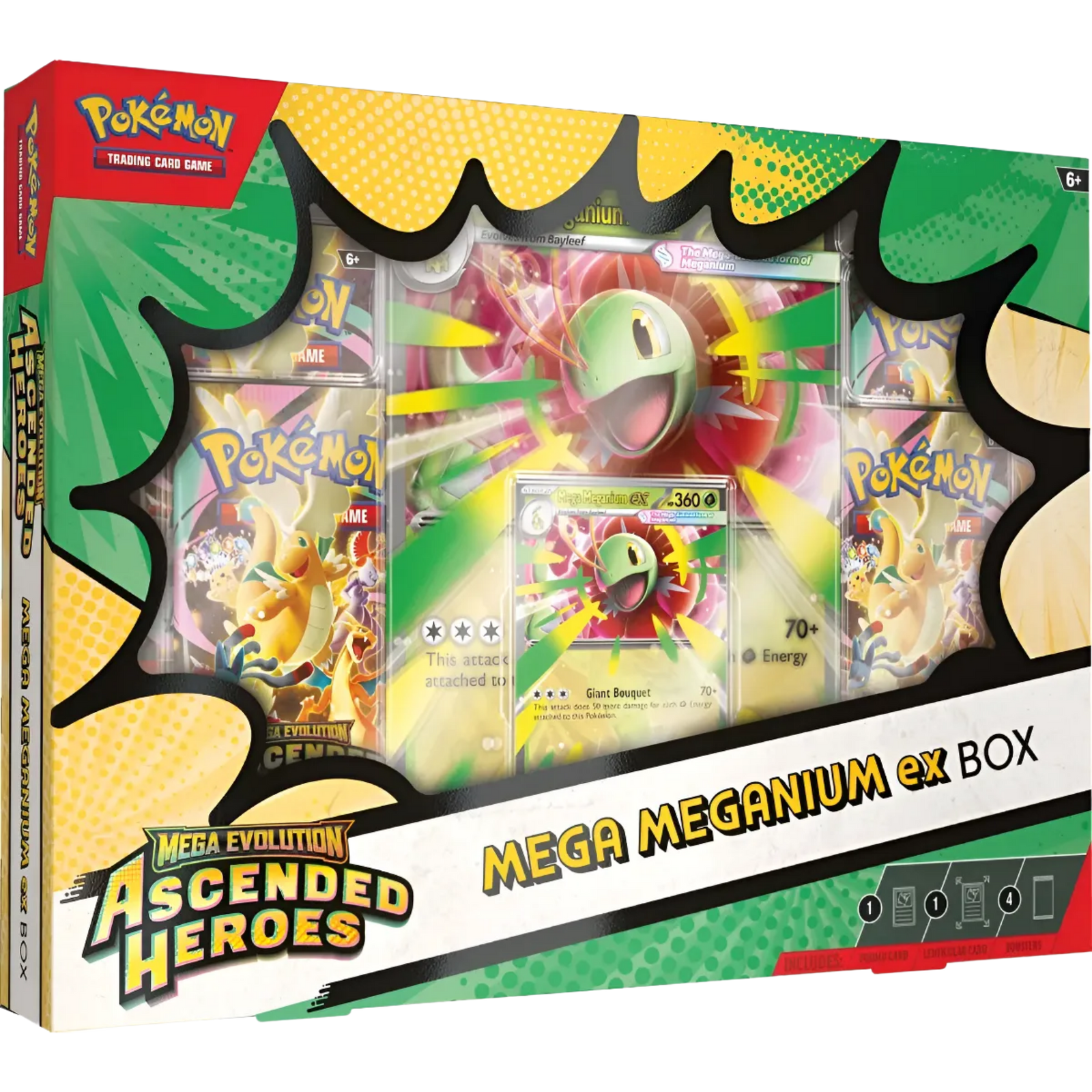 Pokémon TCG: Mega Evolution Ascended Heroes - Mega Meganium EX Box