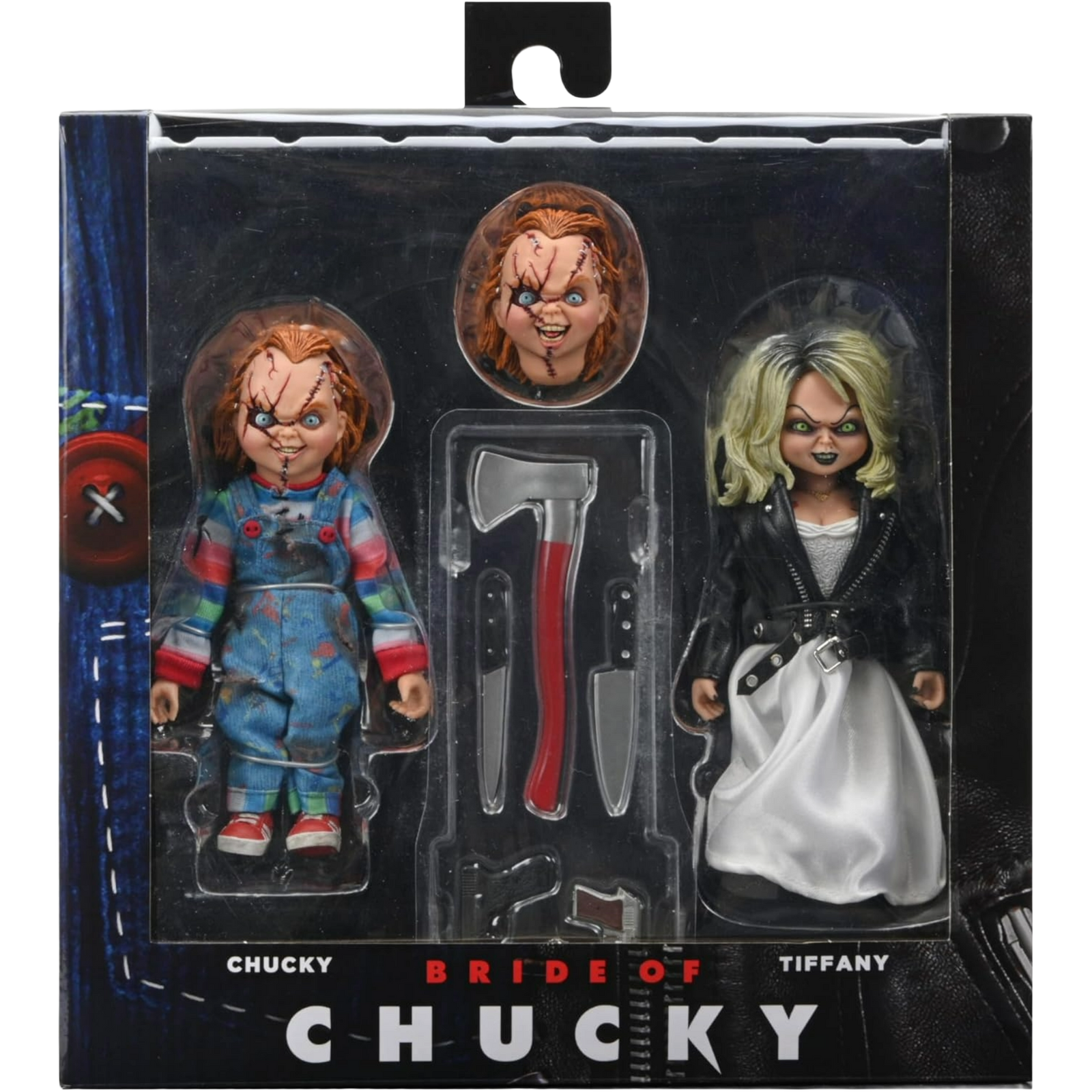 NECA Clothed Series: Bride Of Chucky - Chucky & Tiffany (2-Pack)